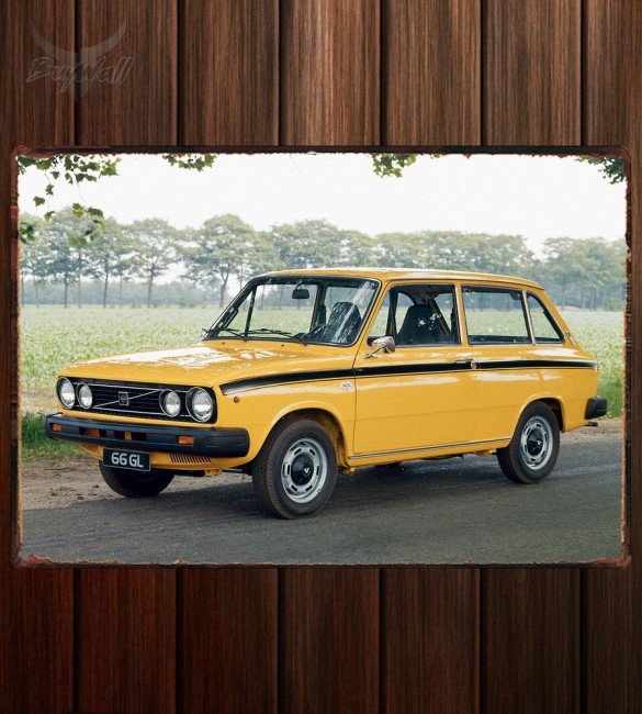 Металлическая табличка Volvo 66 GL Kombi Металлическая табличка Volvo 66 GL Kombi
